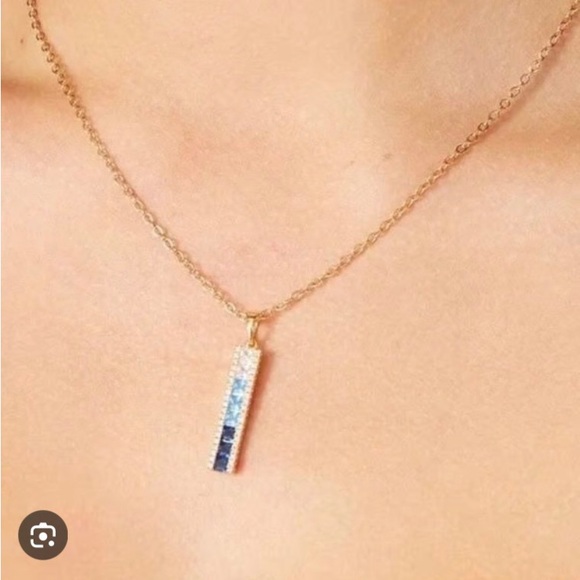 💎BRAND NEW💎 VINCE CAMUTO Tricolor Stone Pendant Necklace - Picture 4 of 11